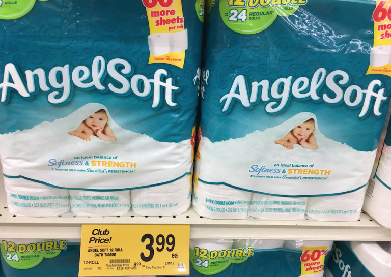 Stock Up On Toilet Paper With Hot Angel Soft Bath Tissue Sale And 