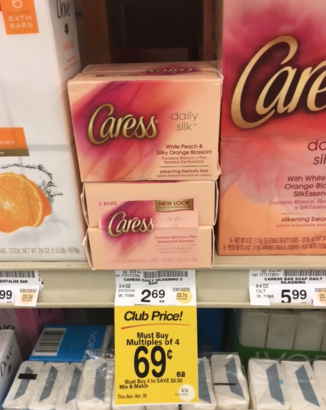caress bar soap sale