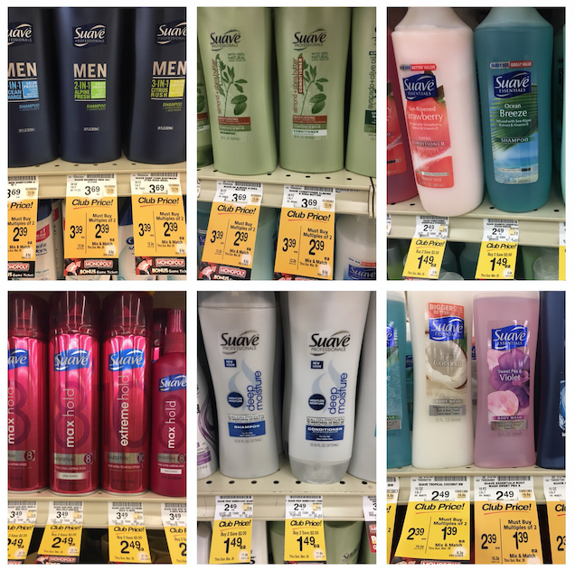 Suave Coupons and Buy 2, Save $2 Sale at Safeway