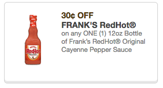 Frank's Redhot coupon