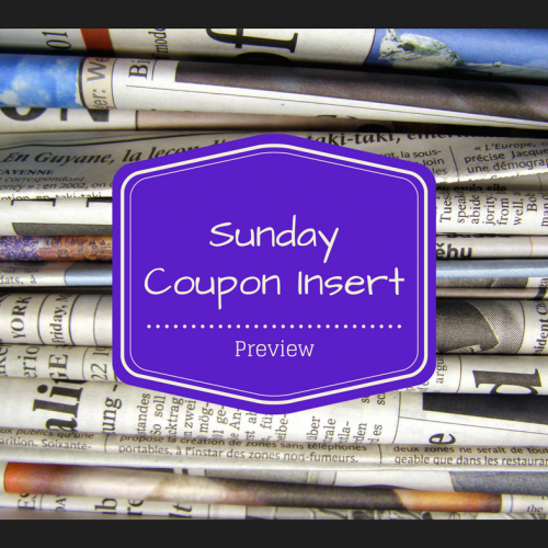 Sunday Coupon Preview