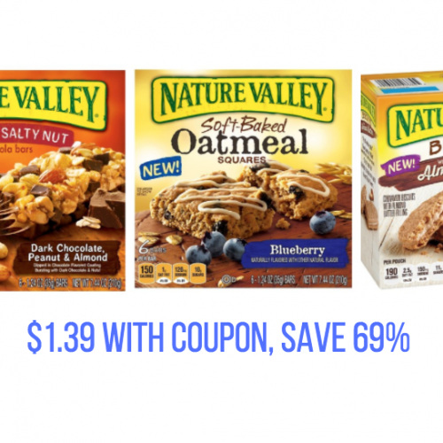 nature valley granola bars
