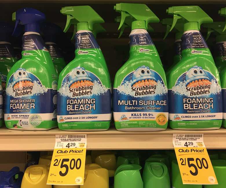 scrubbing bubbles cleaners coupon