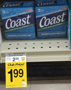 Coast Bar Soap Deal - Pay as Low as $0.49 For a 3 Pack - Super Safeway