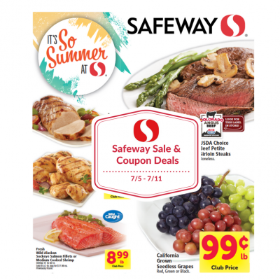 Safeway sale and coupon matchups