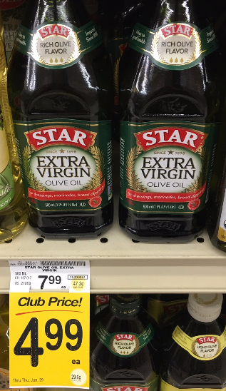Star Olive Oil Coupon