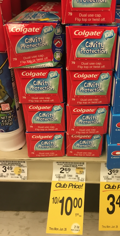 colgate kids toothpaste on sale