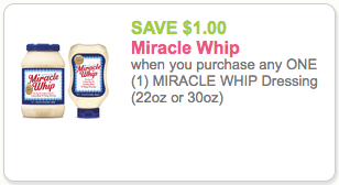Kraft miracle whip coupon