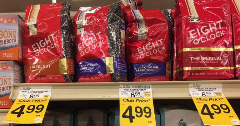 Eight O'Clock Coffee Coupon, Pay as Low as $2.49 - Super Safeway