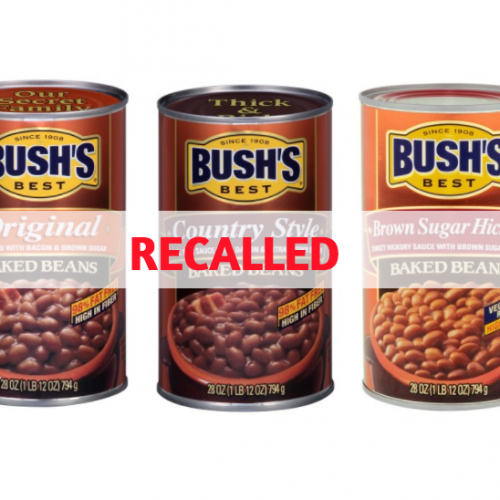 bush's baked beans recalled