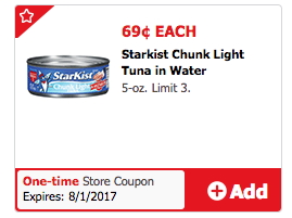 starkist chunk light tuna coupon