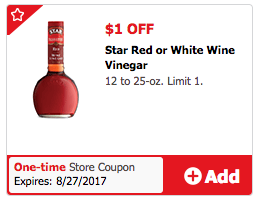 star vinegar coupon