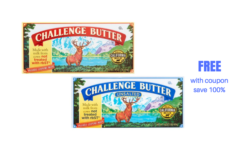 free challenge butter