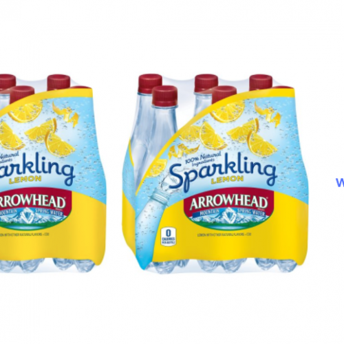 arrowhead sparkling water 6 pack