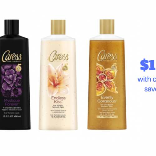 caress body wash forever