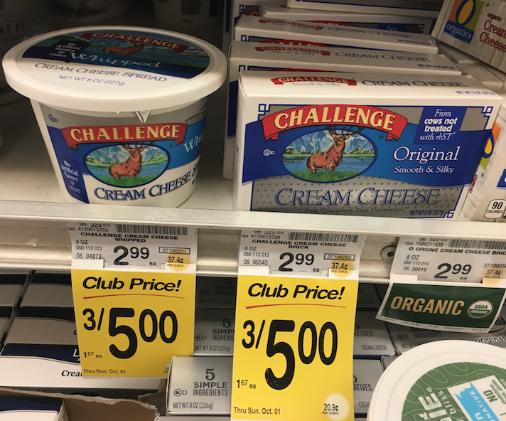 challenge cream cheese on sale