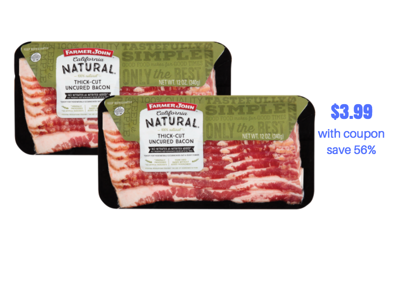 farmer john all natural thick cut uncured bacon