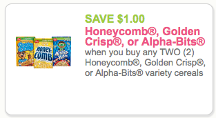 honeycomb cereal coupon
