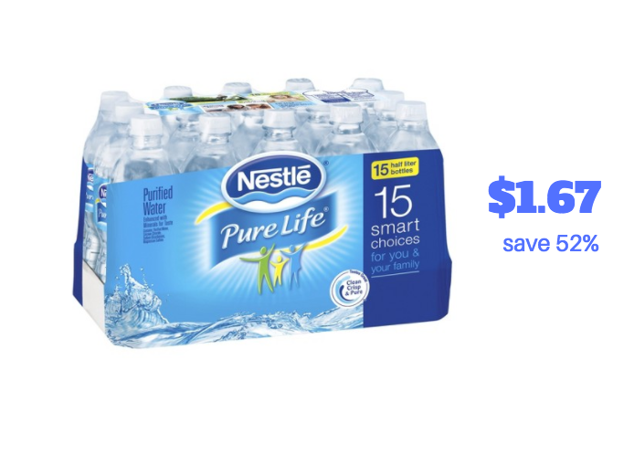 nestle pure life water