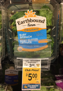 Earthbound Farm Coupon, Only $1.50 for Organic Salad - Super Safeway