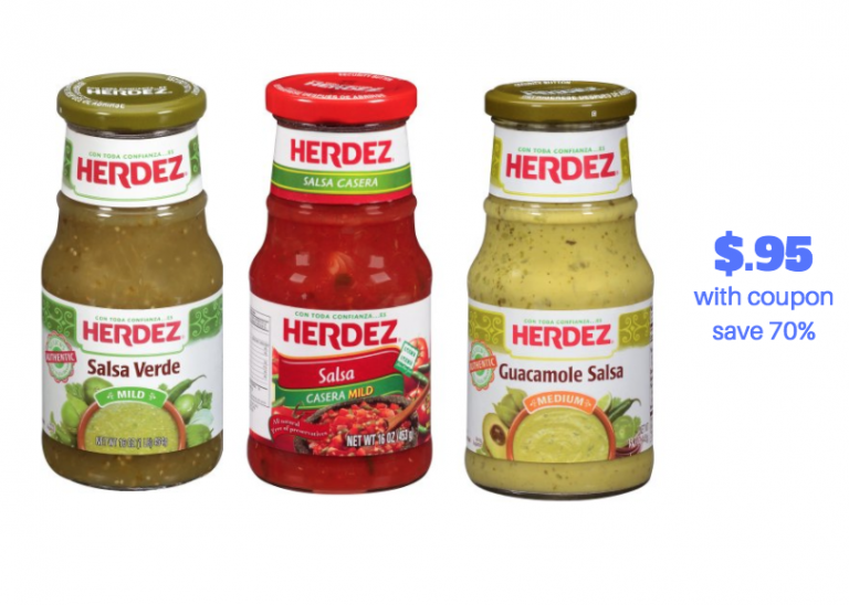 Herdez Salsa Just .95 With Sale and Coupon at Safeway, Save 70