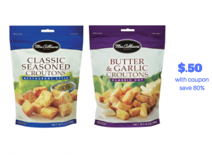 Mrs. Cubbisons Croutons Just $.50 With Coupons and Sale - Super Safeway