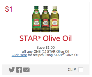 star olive oil coupon