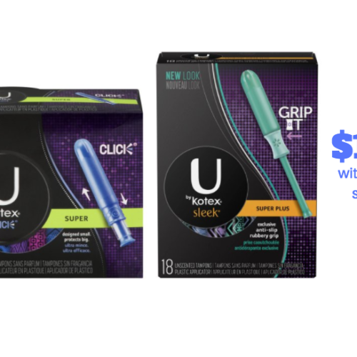 u by kotex tampons