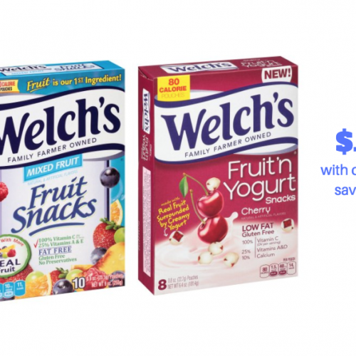 welch's fruit snacks