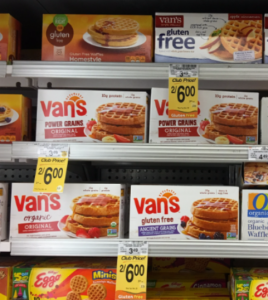 Van's Coupon, Pay as Low as $1.74 for Waffles - Super Safeway