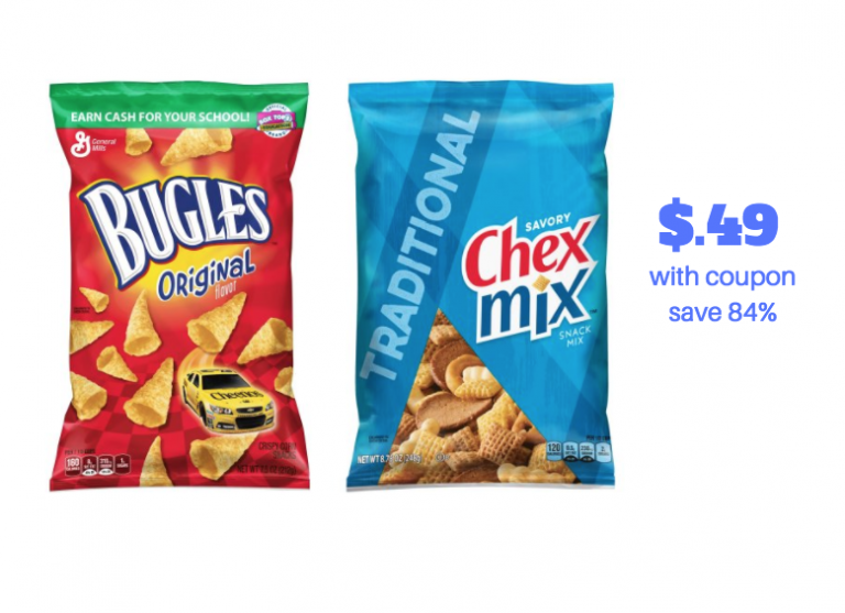 NEW Chex Mix Coupon and Sale - Pay just $.49 Each, Save 84% - Super Safeway
