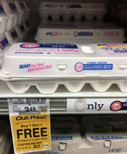 Eggland's Best Eggs for $1.25 Per Carton With Coupon - Super Safeway