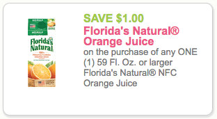 florida's natural orange juice coupons