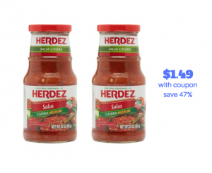 Herdez Coupon - Only $1.49 for Salsa - Super Safeway