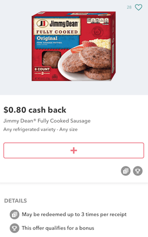 jimmy dean fully cooked sausage coupon