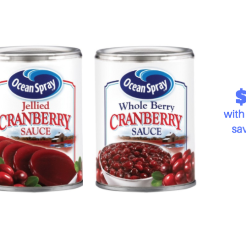 ocean spray cranberry sauce coupon