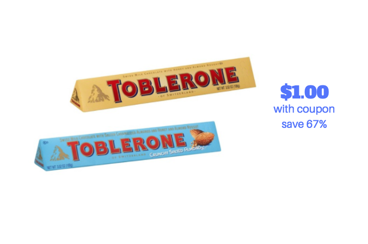 toblerone chocolate coupon