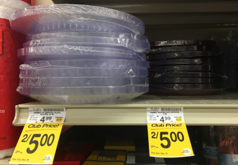 Chinet Coupon - Pay $1.50 for Plates, Cups, or Silverware - Super Safeway