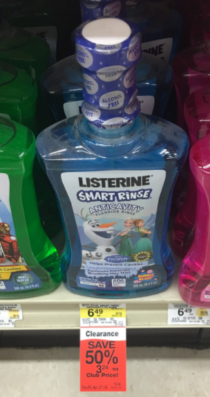 Listerine Smart Rinse Coupon