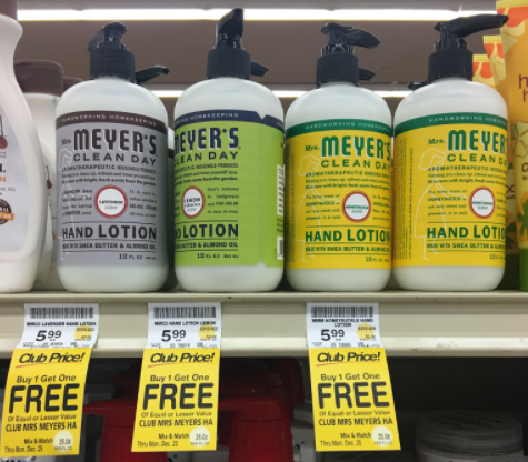 Mrs. Meyer's Clean Day Hand Lotion