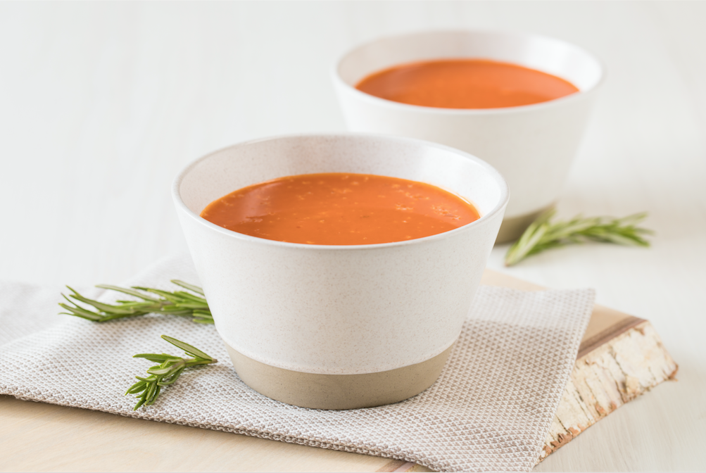Rosated Cauliflower Red Pepper Soup