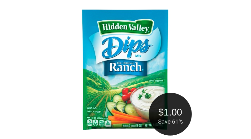 Hidden Valley Ranch coupon