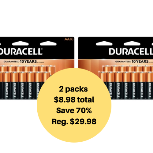 duracell batteries 16 ct