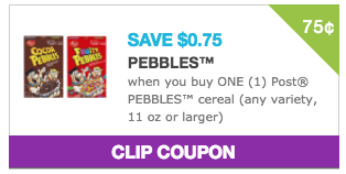 post pebbles cereal coupon