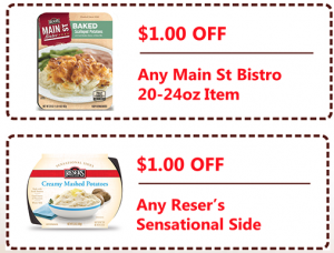 Reser's Main St. Bistro Sides Just $1.50 With Coupon and Sale, Save 62% - Super Safeway