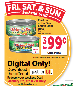 chicken of the sea tuna coupon