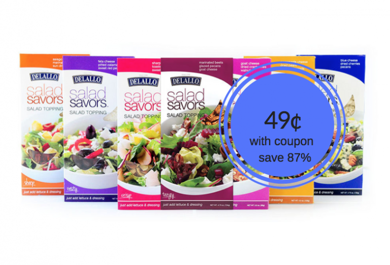 Delallo Salad Savors Just $.49 With Sale and Coupon - Super Safeway
