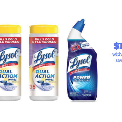 lysol coupon and sale