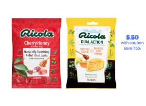 Ricola Throat Drops Just $.50 With New Coupon and Sale - Super Safeway