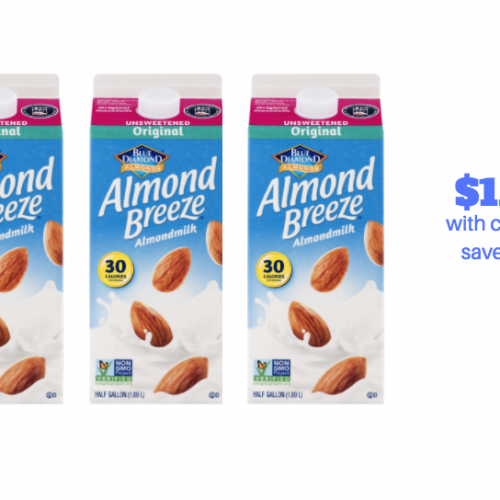 Blue Diamond Almond Breeze Milk